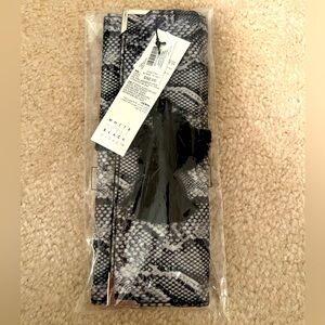 WHBM - NWT Snakeskin Print Jewelry Roll